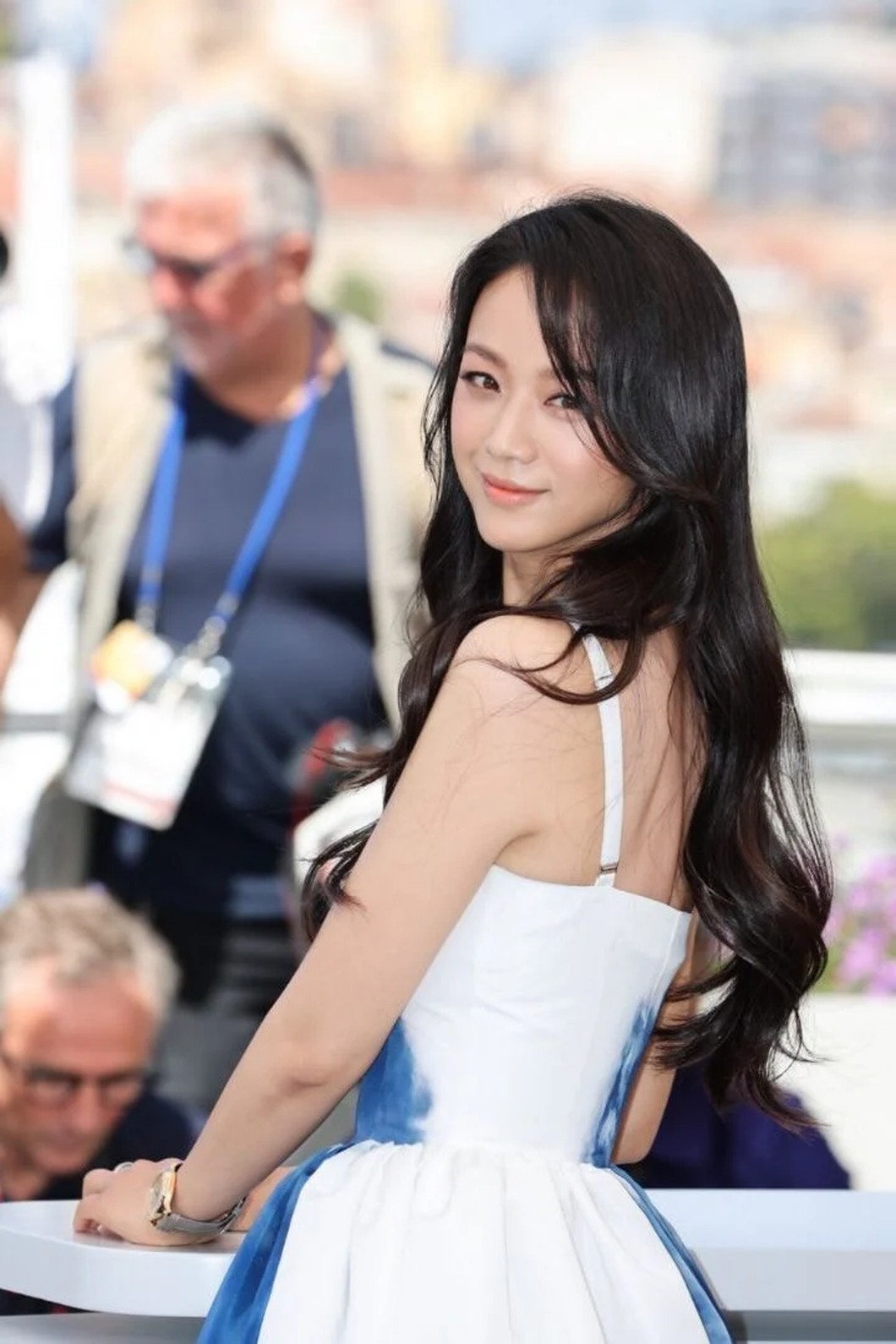 Thang Duy tại Liên hoan phim Cannes năm 2022 - Ảnh: Getty