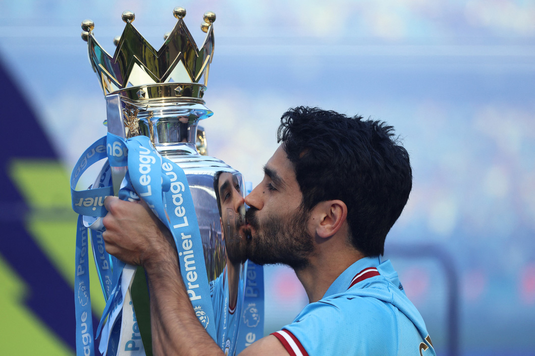 Manchester City ăn mừng chức vô địch Premier League - Ảnh 4.