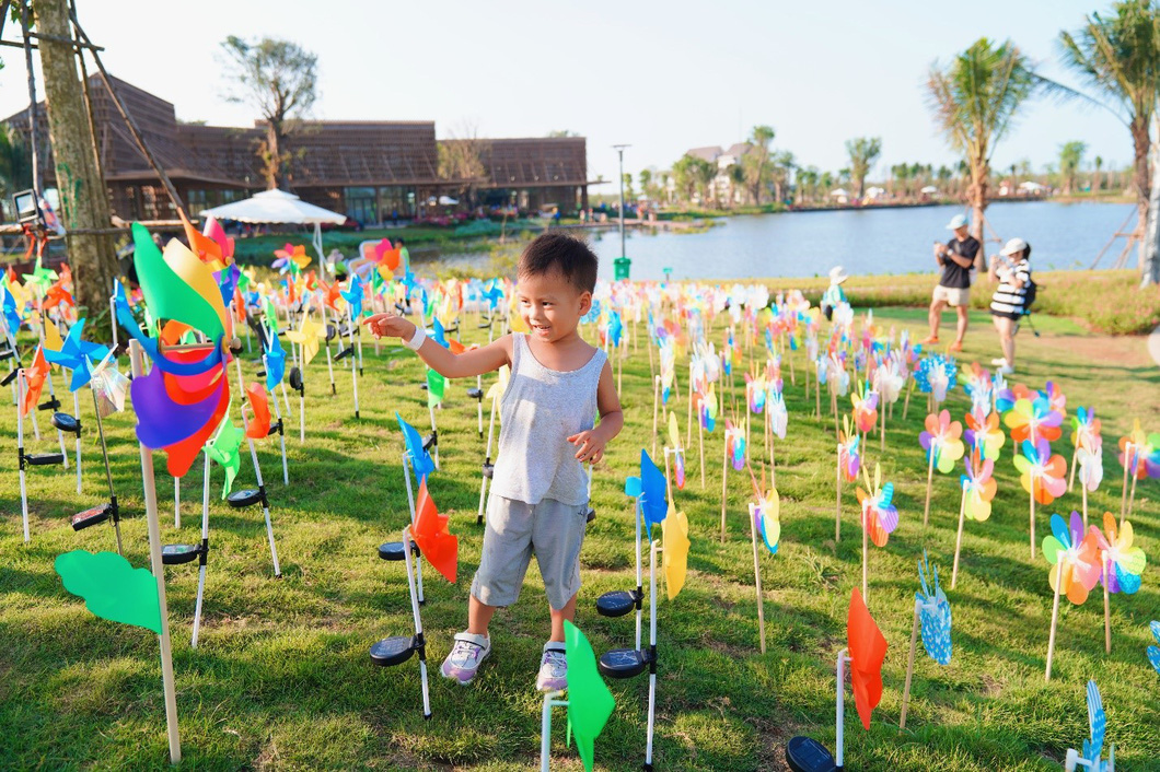 Khai trương công viên hồ Thiên Nga tại đô thị Eco Central Park - Ảnh 7.