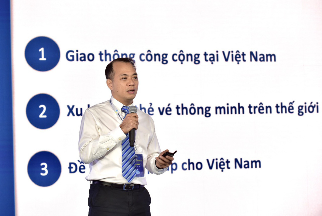 Ông Nguyễn Đăng Hùng, phó tổng giám đốc Công ty Cổ phần thanh toán Quốc gia Việt Nam (NAPAS) - Ảnh: T.T.D