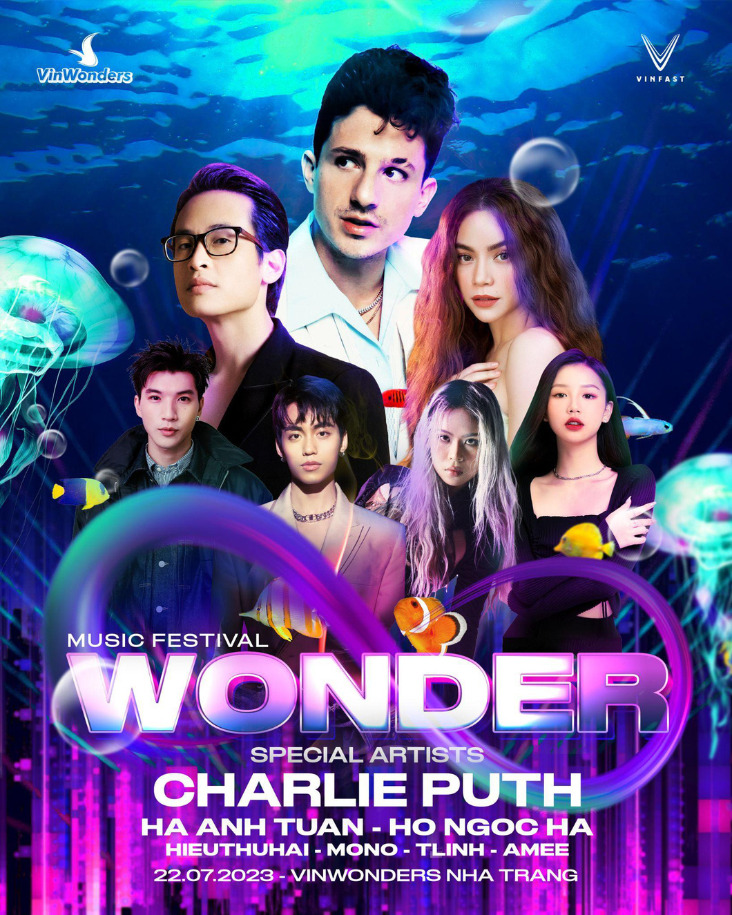 Poster của Siêu đại Nhạc hội WonderFest  - Ảnh: MH
