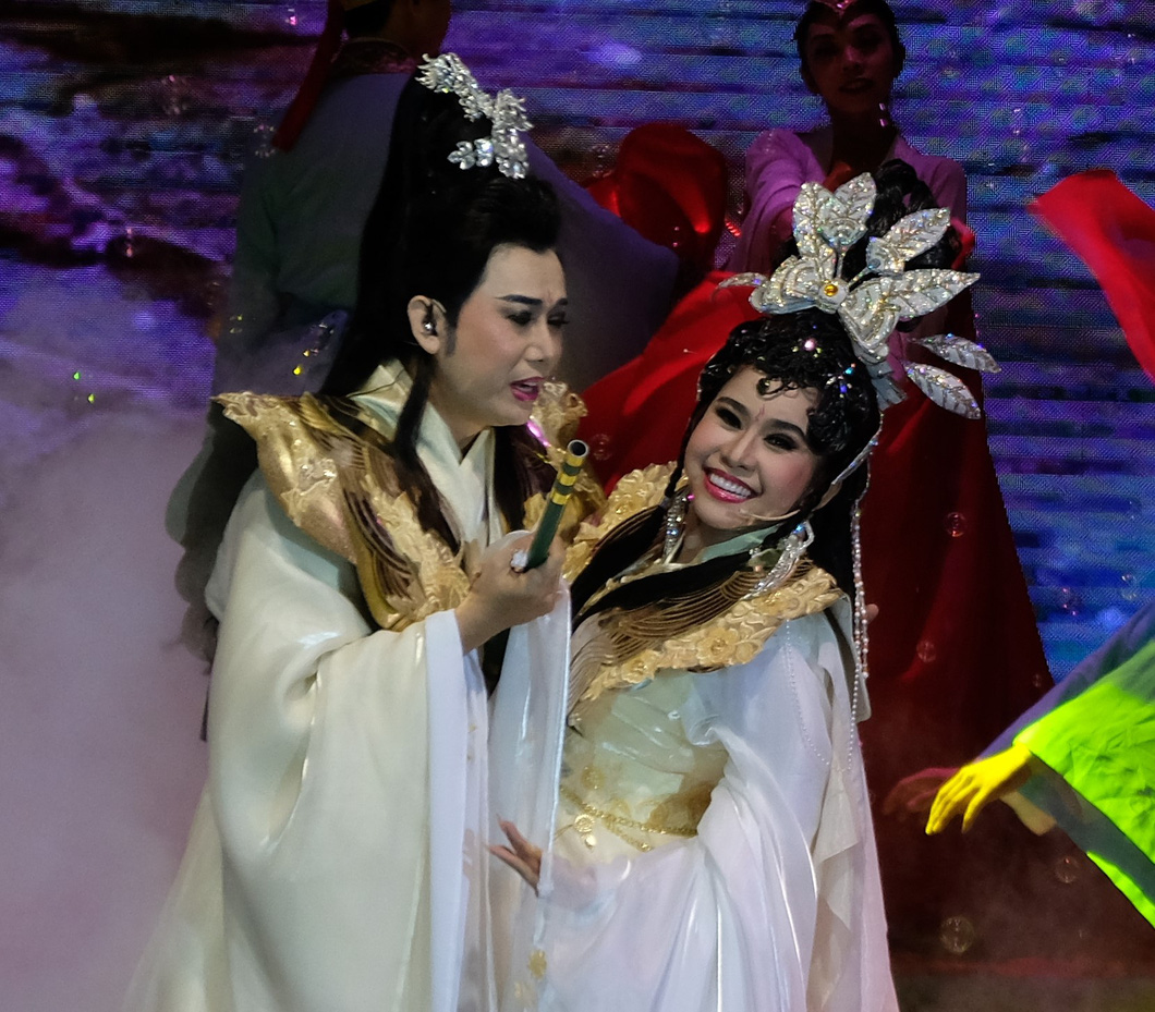 Binh Tinh และ Thai Vinh จะปรากฏตัวในละครเรื่อง Hoan Chau The Way - รูปภาพ: LINH DOAN