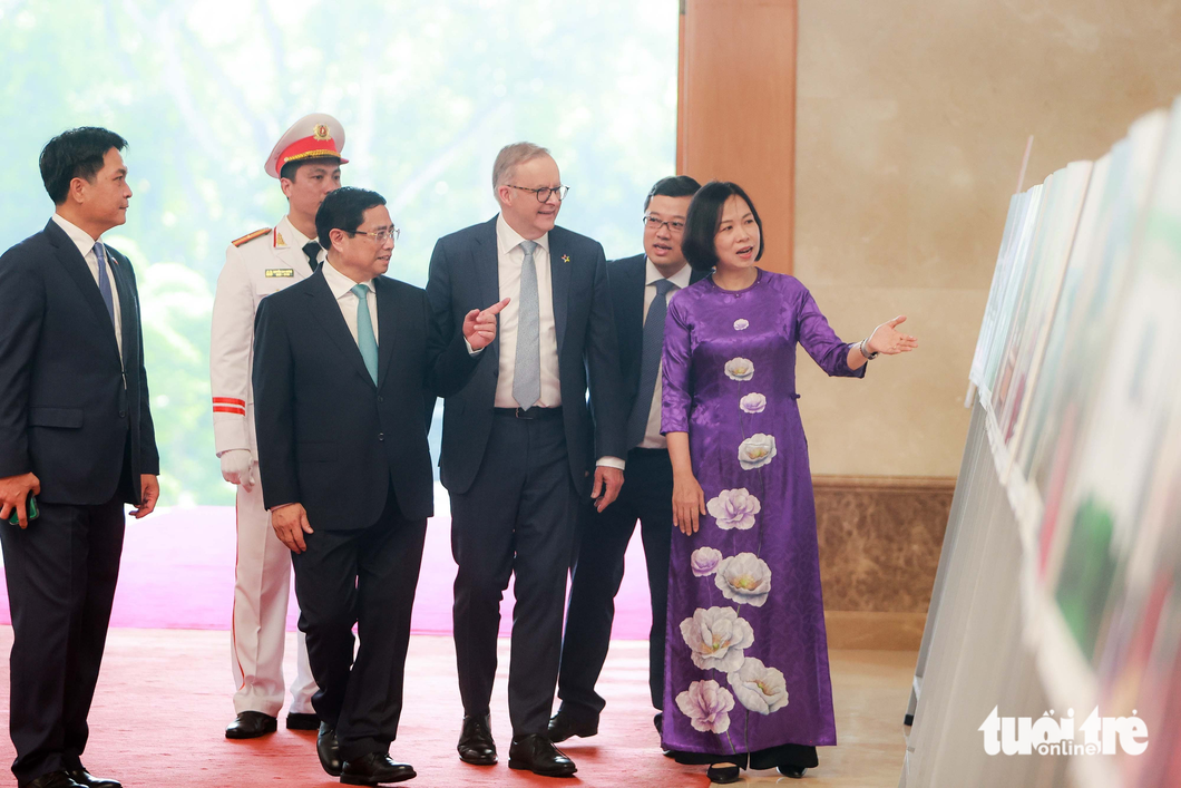Thủ tướng Phạm Minh Chính đón và hội đàm với Thủ tướng Úc Anthony Albanese - Ảnh 6.