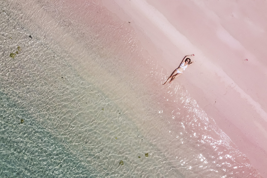 Pink Sands tại Bahamas - Ảnh: Royal Caribbean
