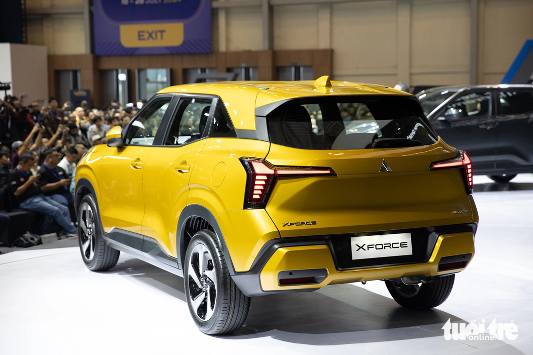 Detailed view Mitsubishi Xforce: 'Fighting' the HR-V with sporty colors and overwhelming technology - photo 5. Detailed view Mitsubishi Xforce: 'Fighting' the HR-V with sporty colors and overwhelming technology - photo 5.