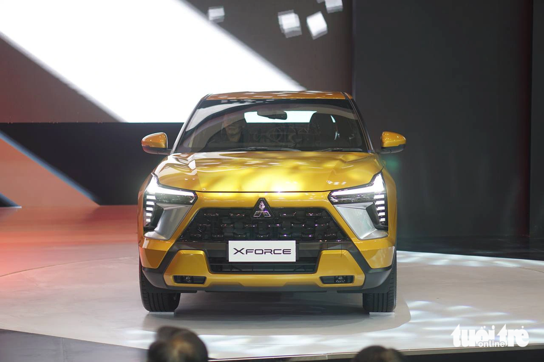 Detailed photo of Mitsubishi Xforce: 'Fighting' HR-V with sporty colors, tremendous technology - photo 19.