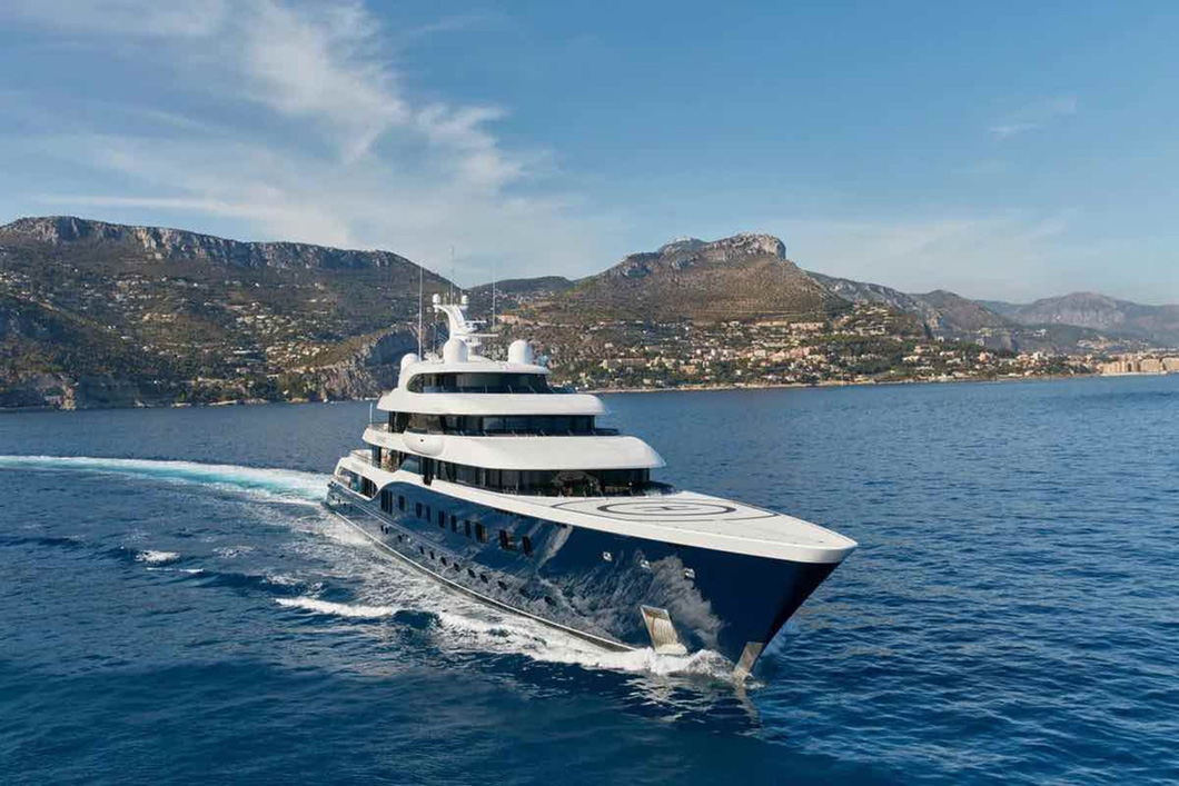The superyacht discovered was the Symphony, bought by Bernard Arnault in 2015 for $150 million.  Named after the symbolic sea tune, the symphony is the annual gathering of the Arnault family.  It's also an opportunity for Arnault's descendants to bring their loved ones home to reunite their families - photo: Jetset Magazine