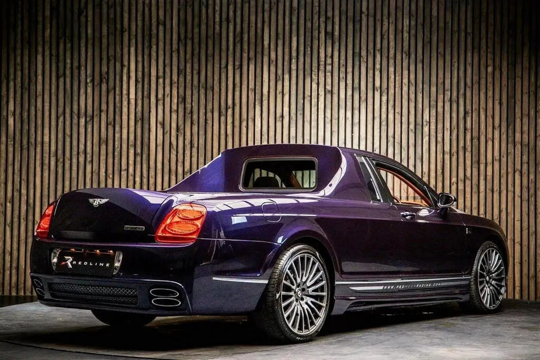 The owner of a Bentley Flying Spur spends the same amount of money to convert a car into a pickup - photo 5.