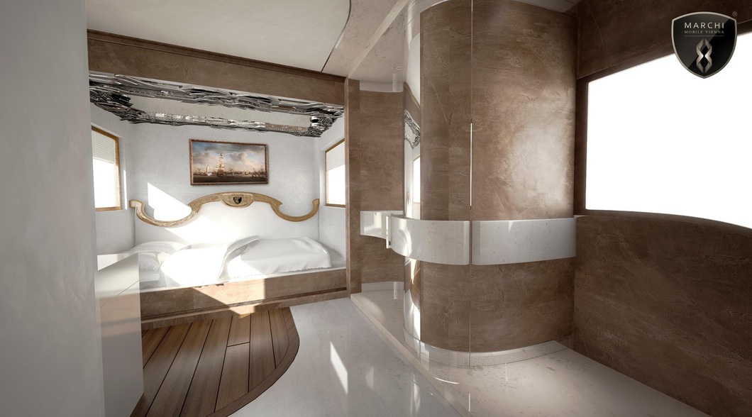 Stunned to see $4 million mobile home: 'Palace on wheels', 'feels like flying on the road' - Photo 18. USD 4 million mobile home is stunning: 'Palace on wheels', feels 'like flying over the road' - Photo 18.