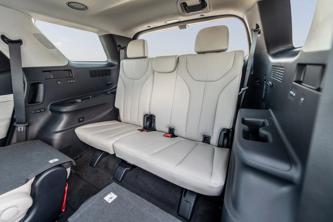 The third row of seats gets additional heating mode while the second row gets cooling facility, new headrests and adjustable armrests.