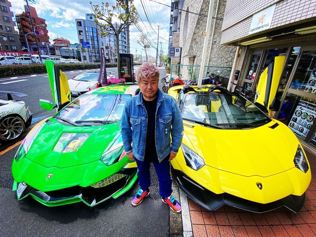 Extremely strange Lamborghini Player: noisy, flashy, crystal and diamond - Photo 15. morohoshi's custom style