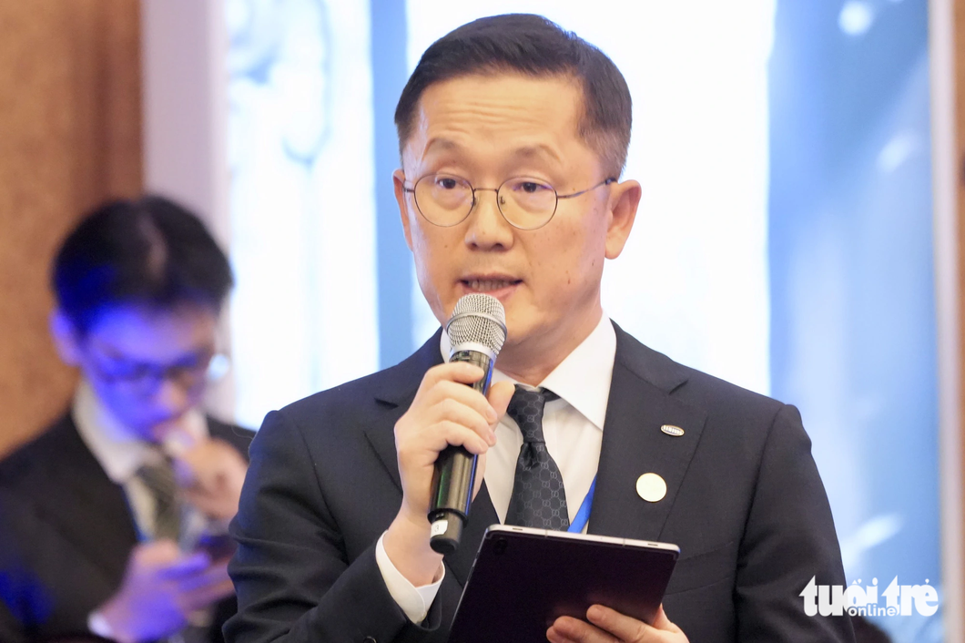 Ông Han Sangdeog - phó tổng giám đốc điều hành Samsung Engineer Co. Tập đoàn Samsung (Hàn Quốc)