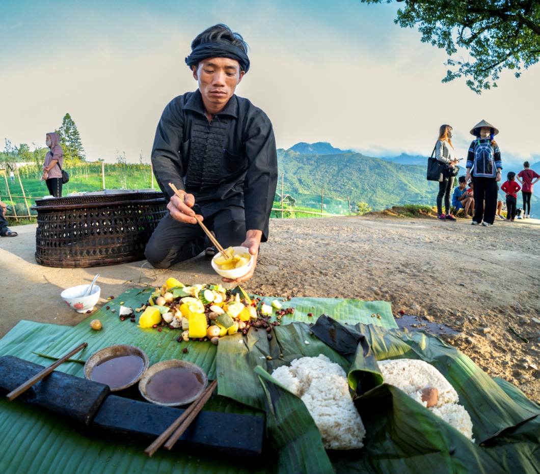 Lễ hội Khu Già Già của người Hà Nhì ở Lào Cai - Ảnh: NGUYỄN VŨ HẬU