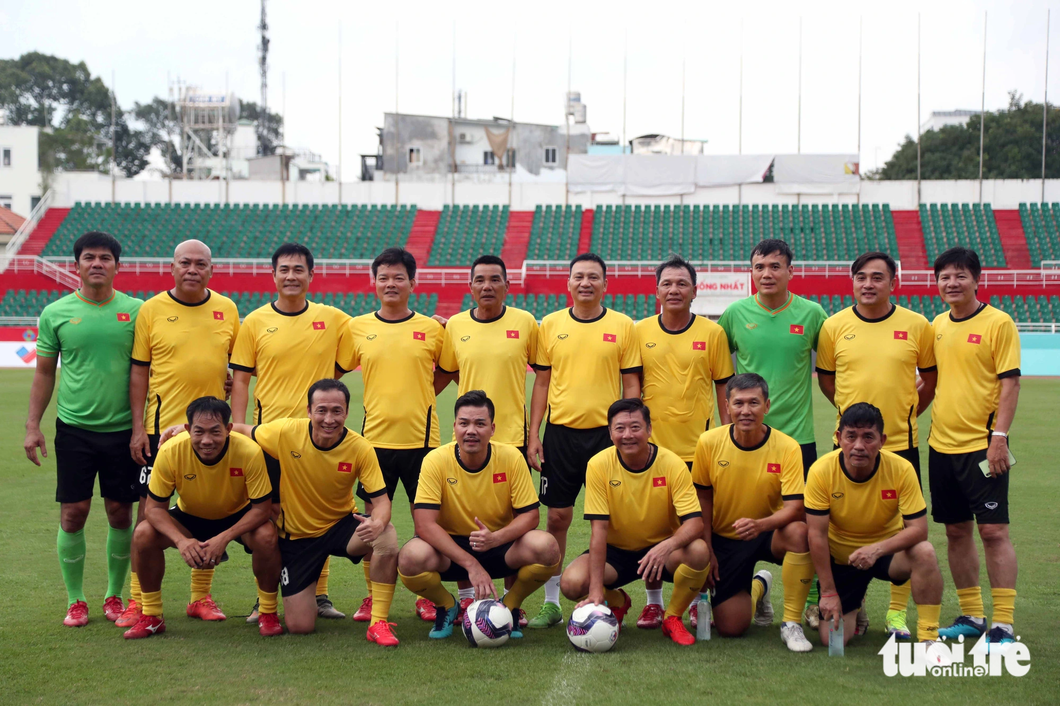 Thế hệ vàng từng giành HCB SEA Games 1995 - Ảnh: N.K