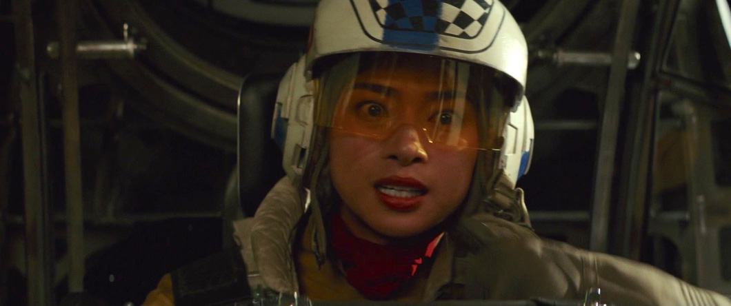 Ngô Thanh Vân trong vai nữ phi công Paige Tico trong Star Wars: The Last Jedi - Ảnh: IMDb