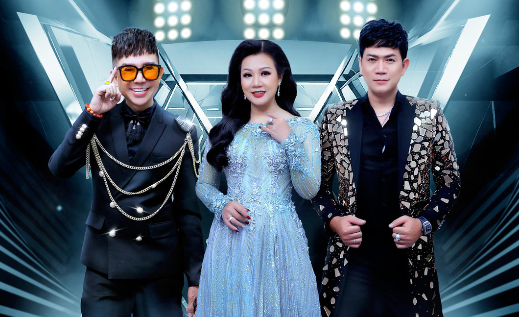 Ca sĩ Long Nhật (trái), Dương Hồng Loan,  Quách Thành Danh là đội trưởng trong Đấu trường ngôi sao - Ảnh: BTC
