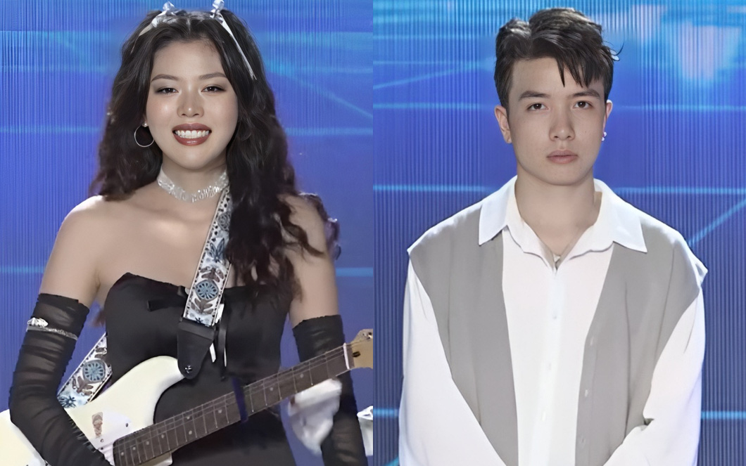 Hai thí sinh Thanh Thảo và Xuân Định được khán giả dự đoán sẽ đạt thứ hạng cao tại Vietnam Idol 2023 vì sở hữu ngoại hình sáng, phong cách trình diễn thu hút và tư duy âm nhạc mới - Ảnh chụp màn hình