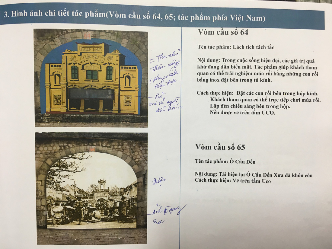 Phố đi bộ Phùng Hưng: tác phẩm thì không nên có xé, xóa, xoạc! - Ảnh 4.