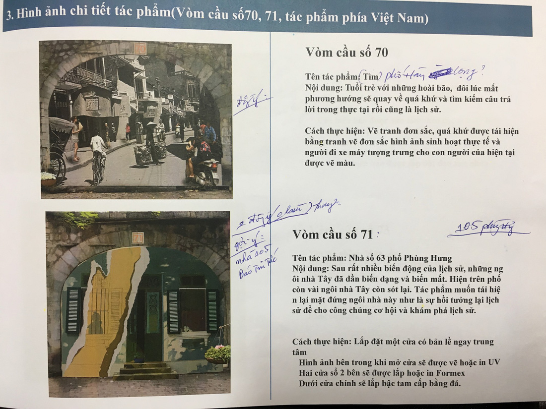 Phố đi bộ Phùng Hưng: tác phẩm thì không nên có xé, xóa, xoạc! - Ảnh 6.