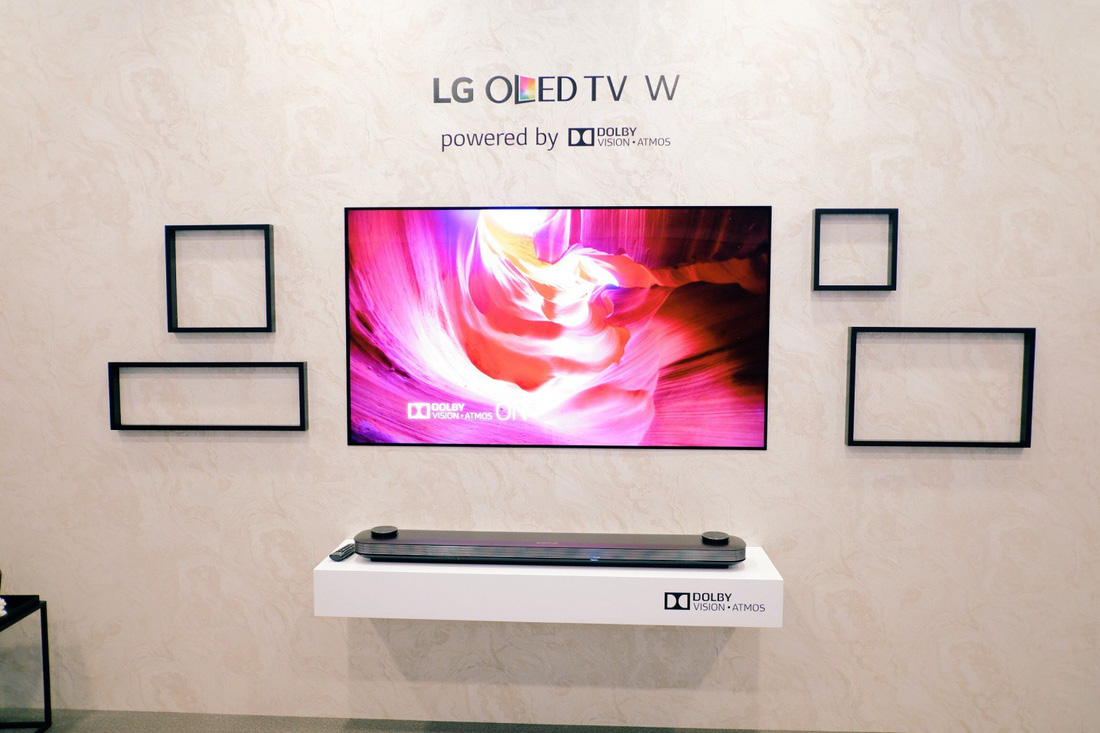 Chiêm ngưỡng mẫu TV “siêu mỏng” của LG - Ảnh 1.