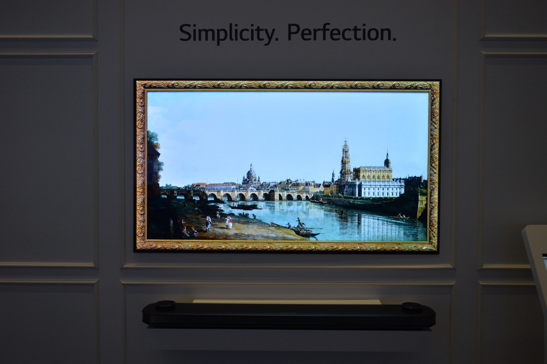Chiêm ngưỡng mẫu TV “siêu mỏng” của LG - Ảnh 7.