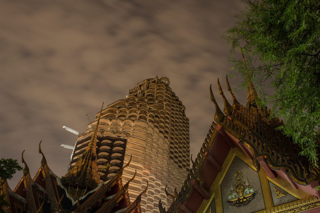 Sathorn Unique Tower - Tòa tháp ‘ma’ bị lãng quên ở Bangkok - Ảnh 2.