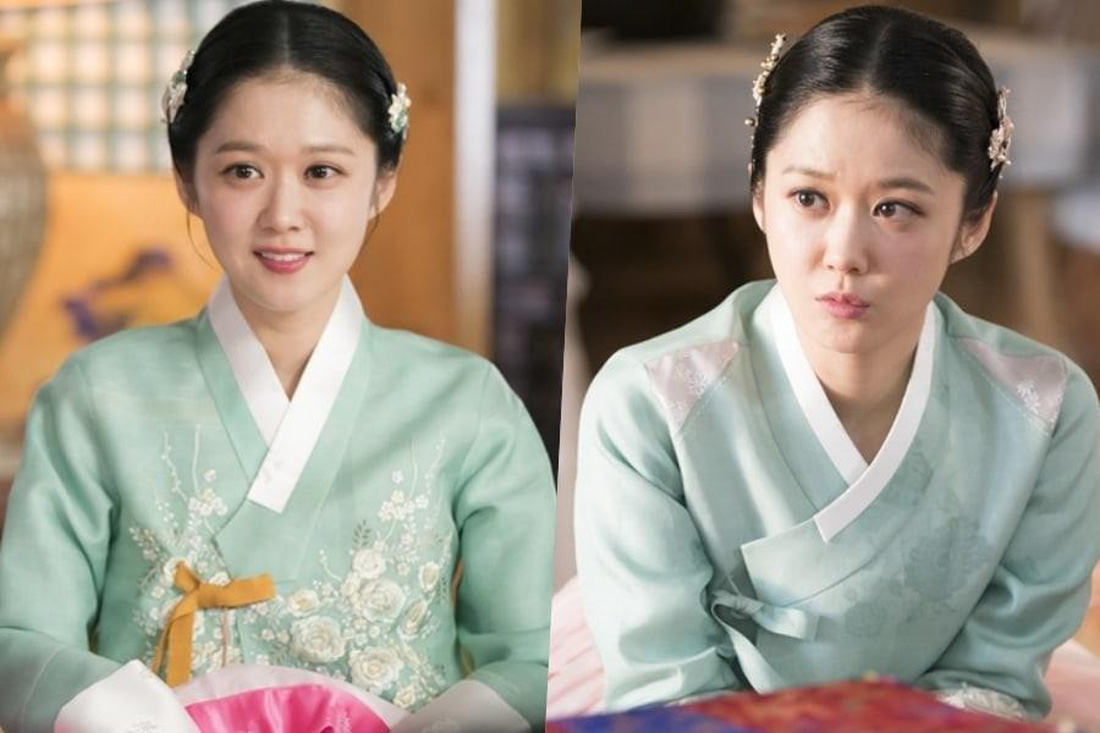 Jang Na Ra đẹp như gái 20 vào vai hoàng hậu - Ảnh 1.