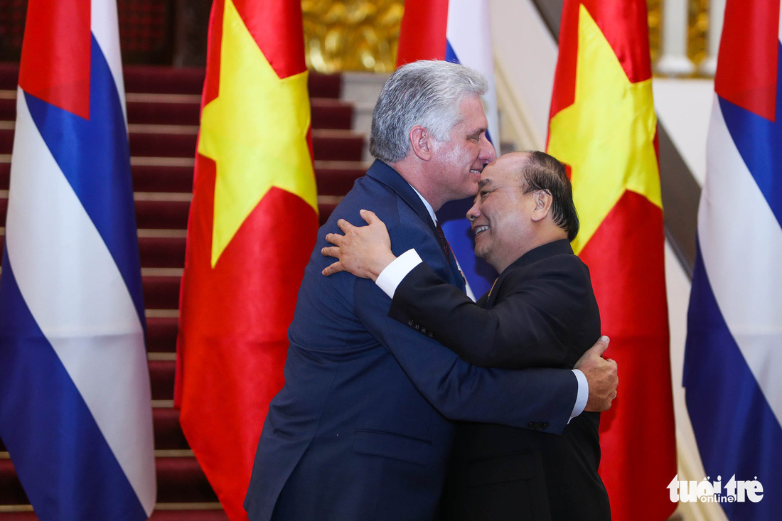 Chùm ảnh Chủ tịch Cuba Miguel Díaz-Canel thăm Việt Nam - Ảnh 10.