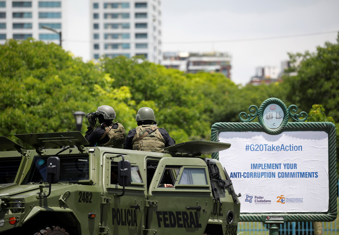 Argentina tốn hơn 40 triệu đô bảo vệ G20 - Ảnh 2.