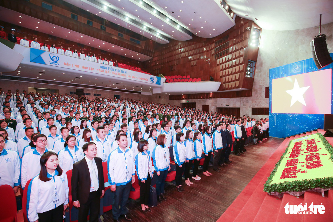 Đại hội Hội Sinh viên Việt Nam lần thứ X khai mạc: Tươi mới, đầy sức trẻ - Ảnh 4.