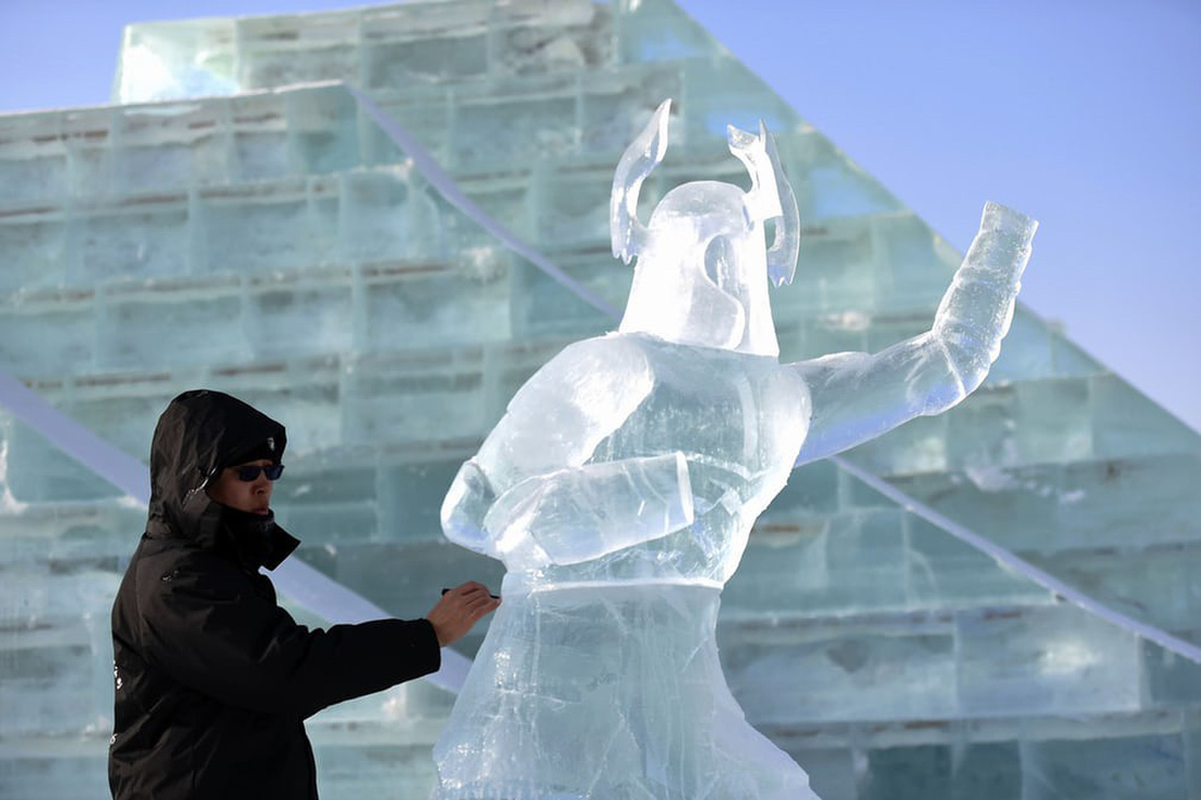 Sang Hàn Quốc và Trung Quốc vui lễ hội băng tuyết - Ảnh 13.