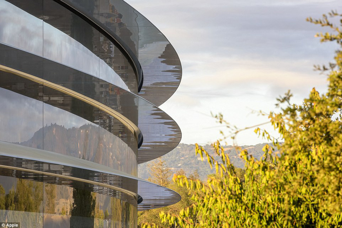Chùm ảnh ‘lung linh’ về trụ sở mới 5 tỉ USD của Apple - Ảnh 10.