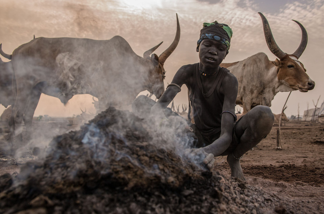 Trải nghiệm cuộc sống chăn bò của người Dinka ở Nam Sudan - Ảnh 1.