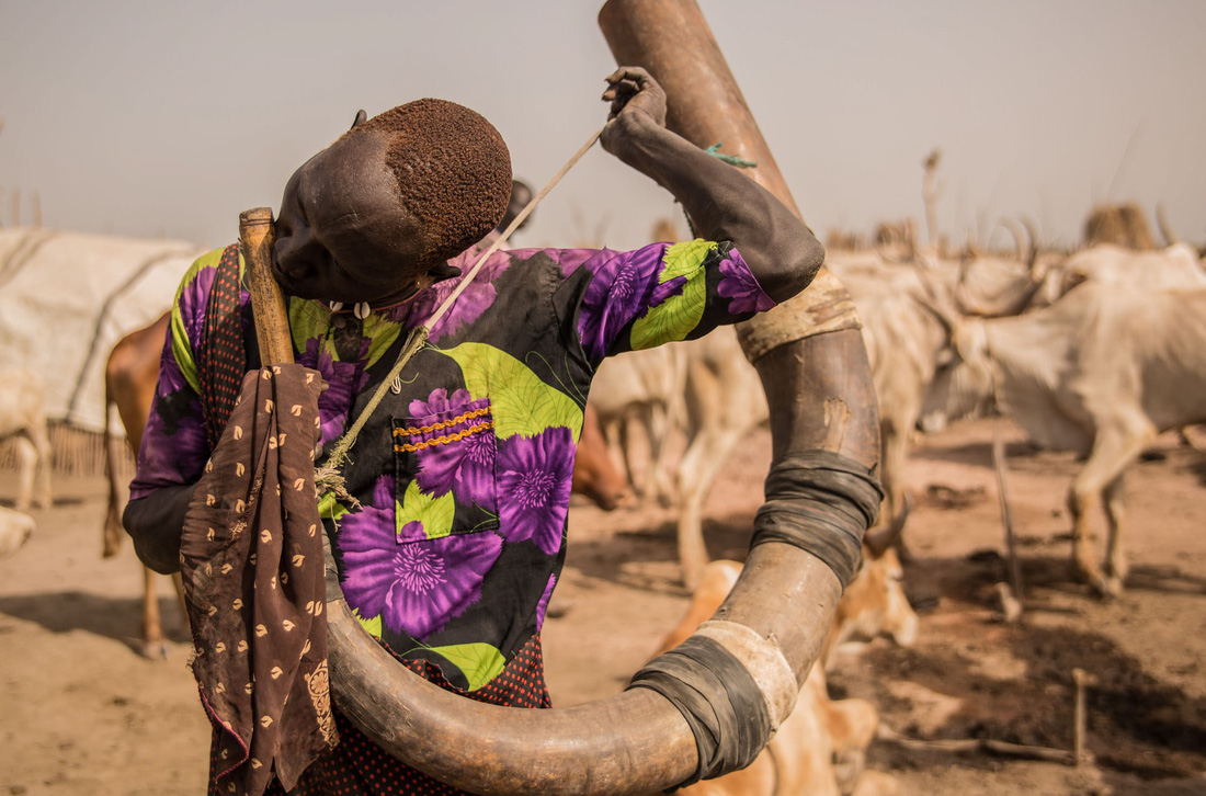 Trải nghiệm cuộc sống chăn bò của người Dinka ở Nam Sudan - Ảnh 9.