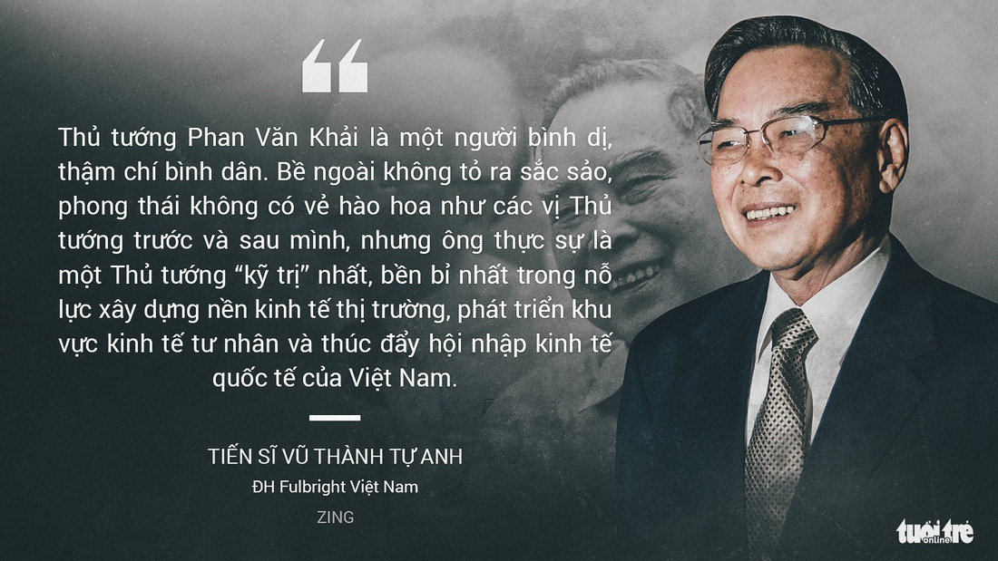 Nguyên Thủ tướng Phan Văn Khải trong mắt chuyên gia, trí thức - Ảnh 4.