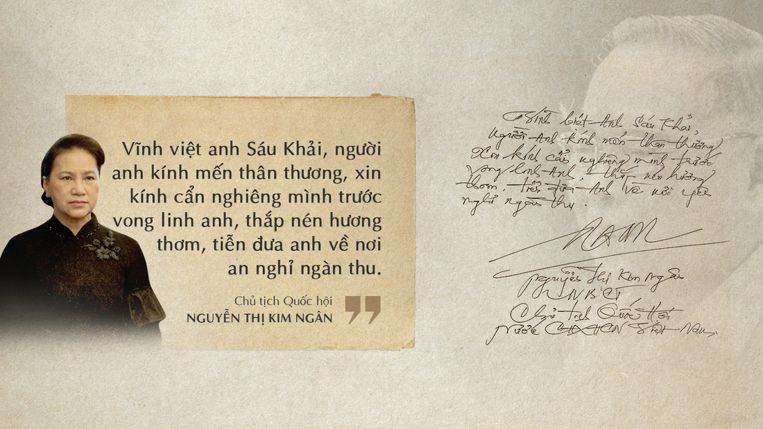 Lời tiễn biệt xúc động trong sổ tang cố Thủ tướng Phan Văn Khải - Ảnh 4.