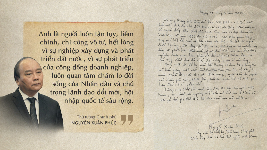 Lời tiễn biệt xúc động trong sổ tang cố Thủ tướng Phan Văn Khải - Ảnh 3.
