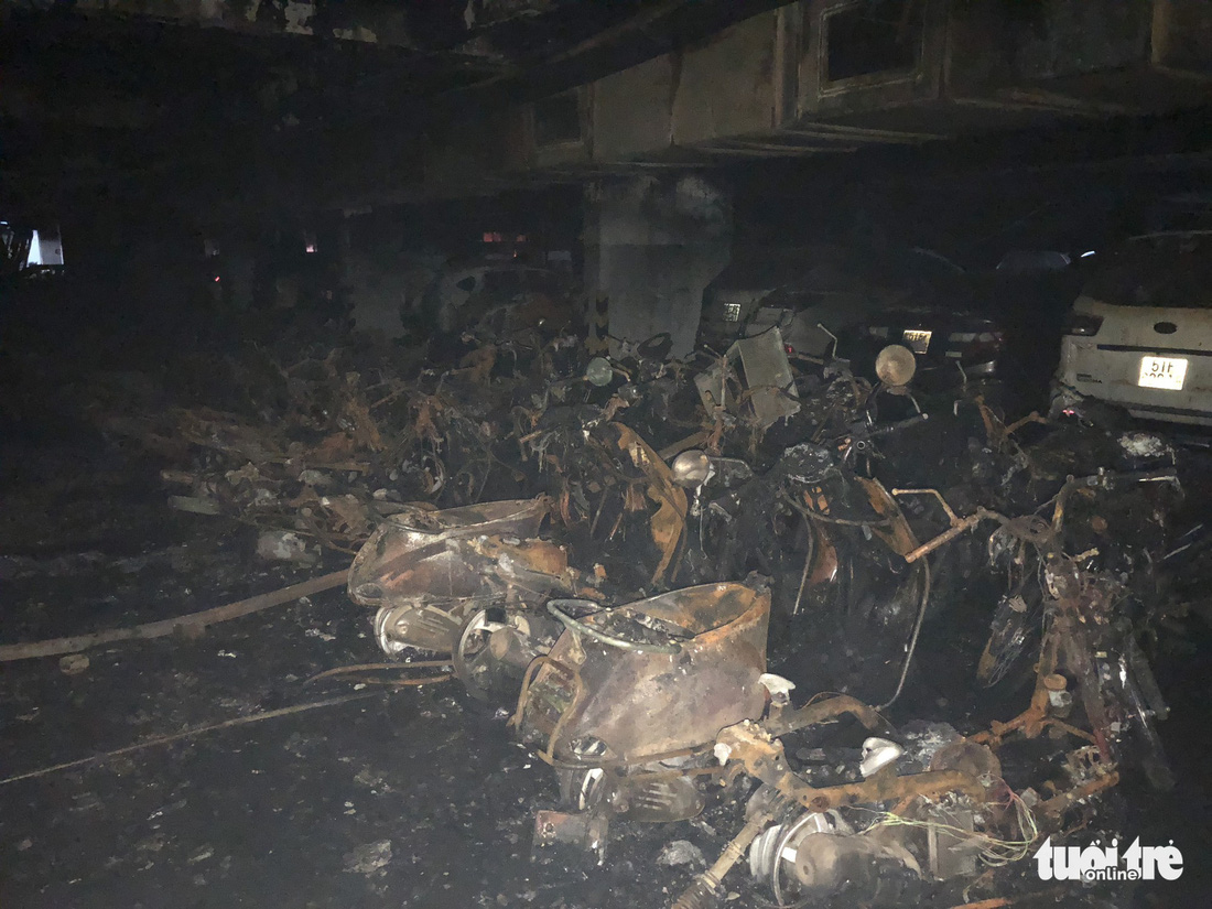 Hiện trường vụ cháy thảm khốc ở chung cư Carina - Ảnh 27.