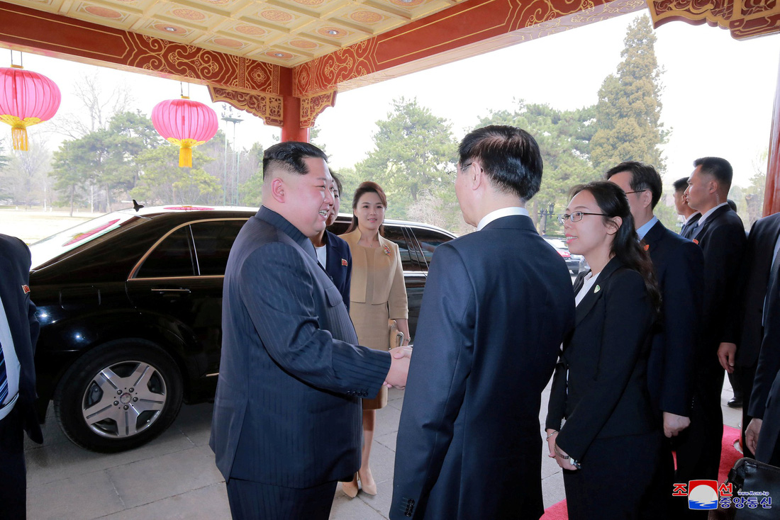 Hình ảnh chuyến thăm lịch sử của ông Kim Jong Un tại Trung Quốc - Ảnh 4.