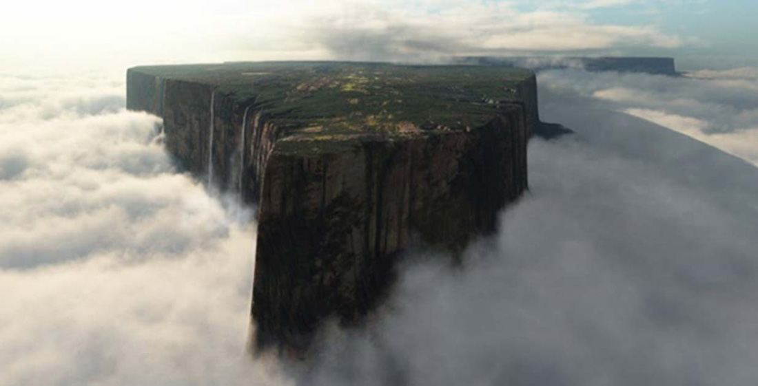 Hòn đảo trên trời kỳ ảo ở Venezuela - Ảnh 3.