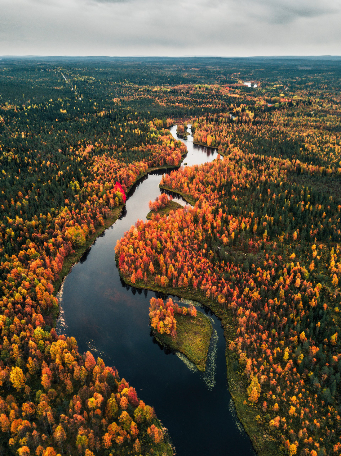 Đảo ‘bốn mùa’ Phần Lan đẹp mê hồn nhìn từ trên cao - Ảnh 11.