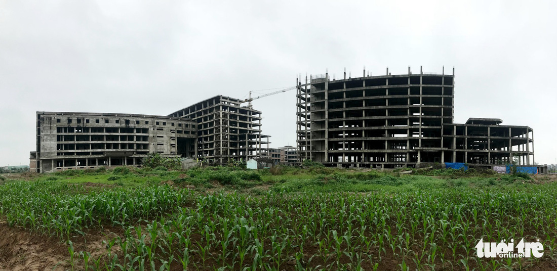 Bệnh viện ở Nam Định 850 tỉ xây 11 năm mới được khung nhà - Ảnh 3.