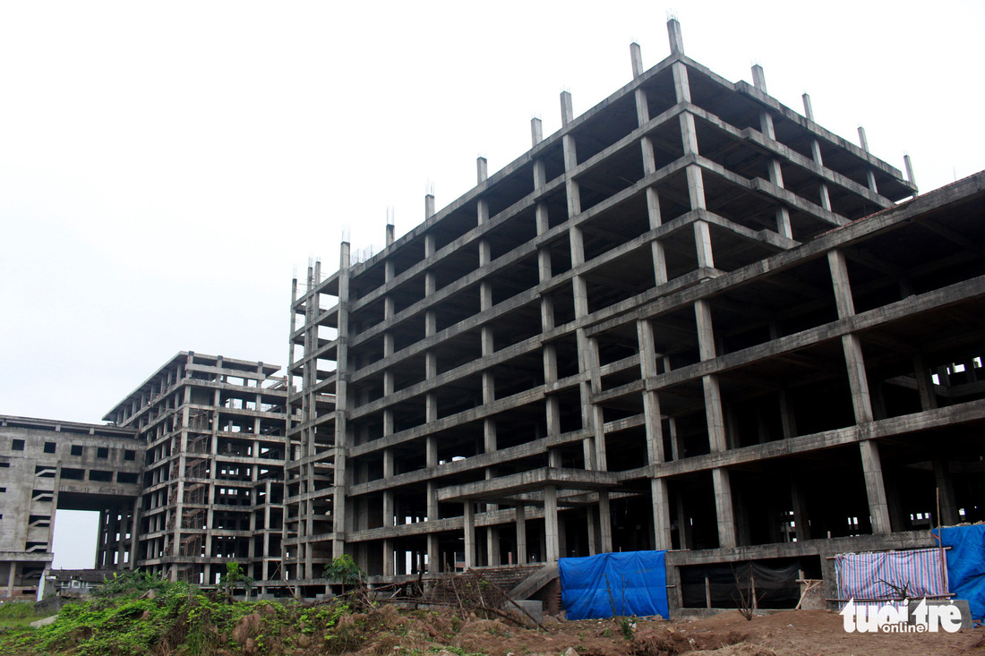 Bệnh viện ở Nam Định 850 tỉ xây 11 năm mới được khung nhà - Ảnh 4.