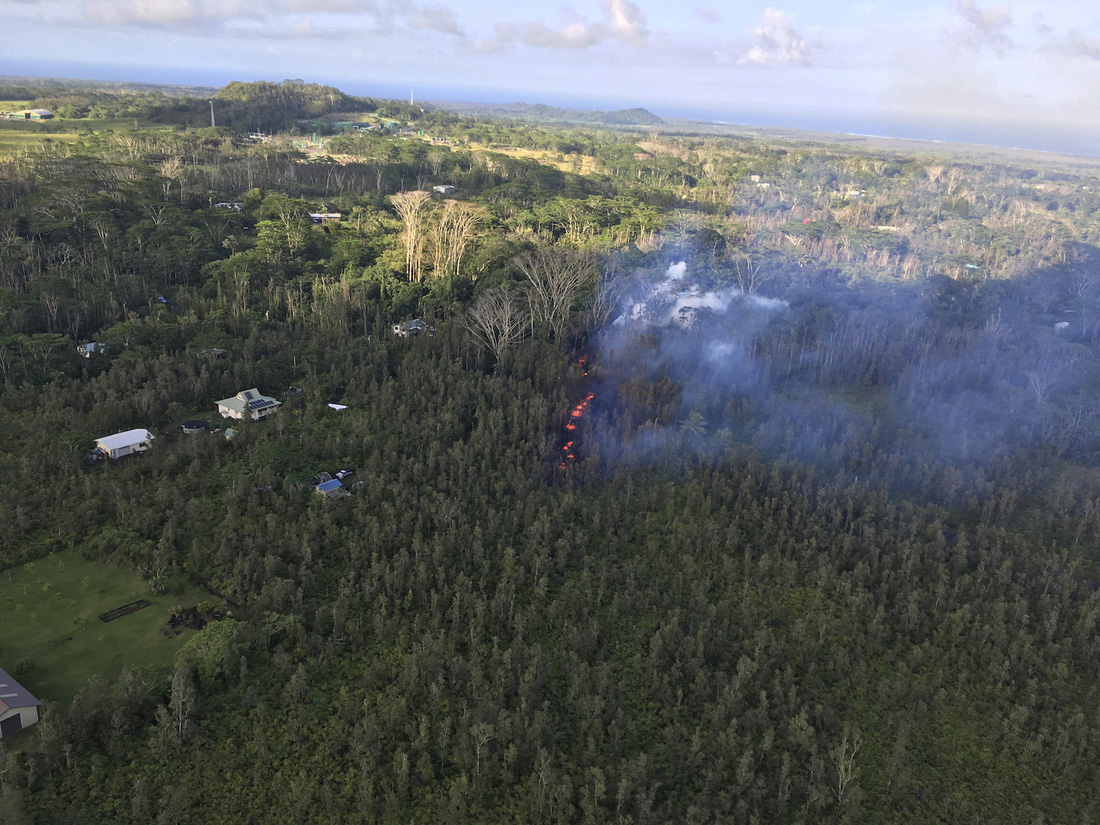 Cận cảnh núi lửa phun ở Hawaii khiến cả ngàn người di tản - Ảnh 5.