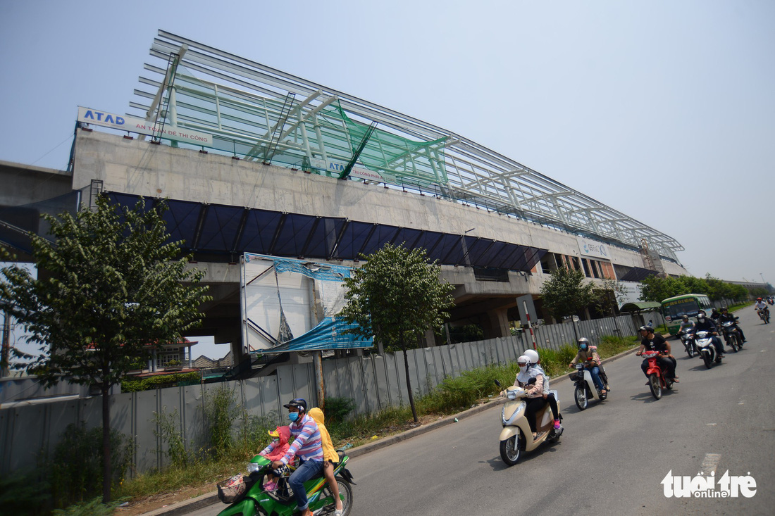 Hoàn thành lắp vòm hai nhà ga metro Bến Thành - Suối Tiên - Ảnh 7.
