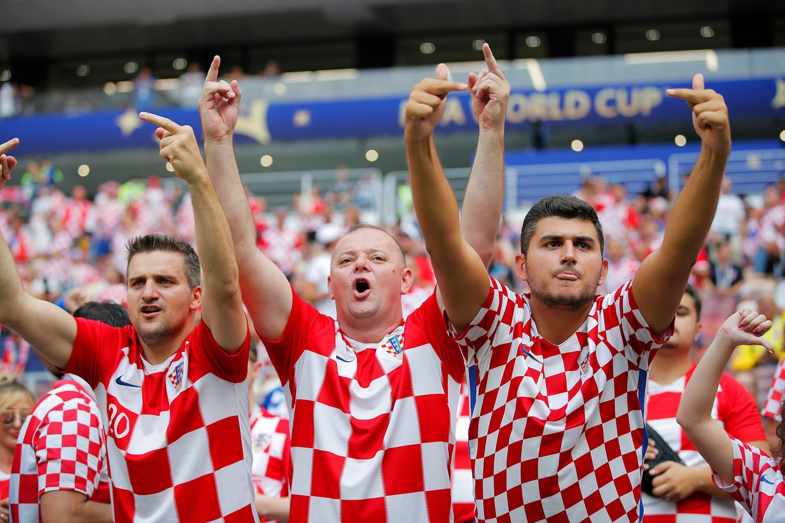 Những hình ảnh ấn tượng nhất đêm chung kết Croatia - Pháp - Ảnh 5.