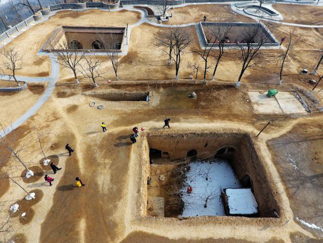 Bí ẩn làng cổ 4.000 năm dưới lòng đất ở Sanmenxia - Ảnh 6.