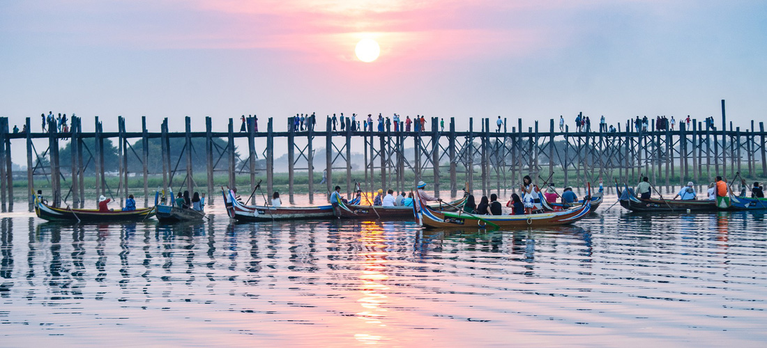 Đi Mandalay ngắm hoàng hôn ở cầu U Bein - Ảnh 11.