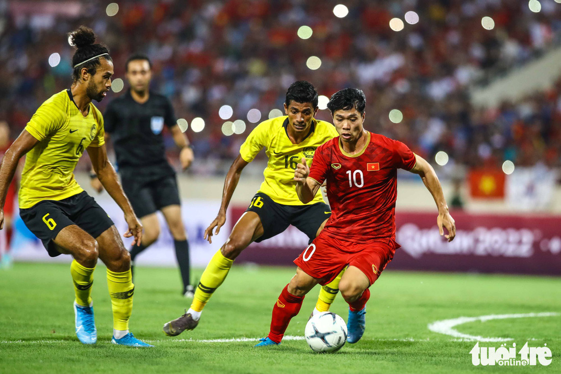 Chùm ảnh ấn tượng trận Việt Nam - Malaysia 1-0 - Ảnh 5.