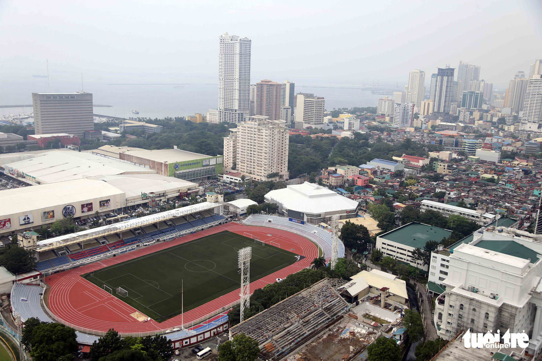 Cận cảnh sân Rizal Memorial, nơi thầy trò ông Park đá 2 trận với Indonesia, Singapore - Ảnh 1.